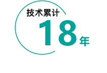 技术累计18年